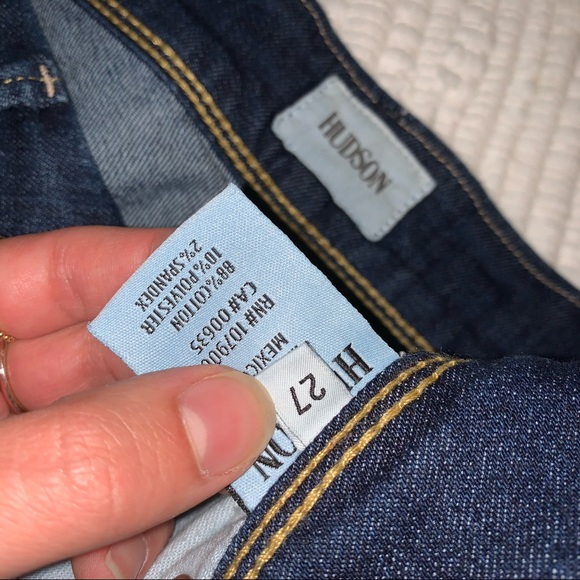 Hudson Straight Leg Skinny Jeans - Picture 5 of 5